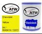 Preview: Chevrolet, Yellow, 34 / WA9414 / GCO: 500ml Lackdose, von ATW Autoteile West.